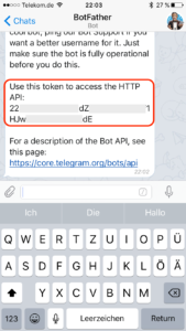 API-Key auslesen